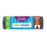Gosia Eko Worki na Śmieci 120L 10szt Bardzo Mocne 100% Recykling
