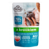Frendi mokra karma dla kota królik w sosie 100g 70% mięsa witaminy minerały