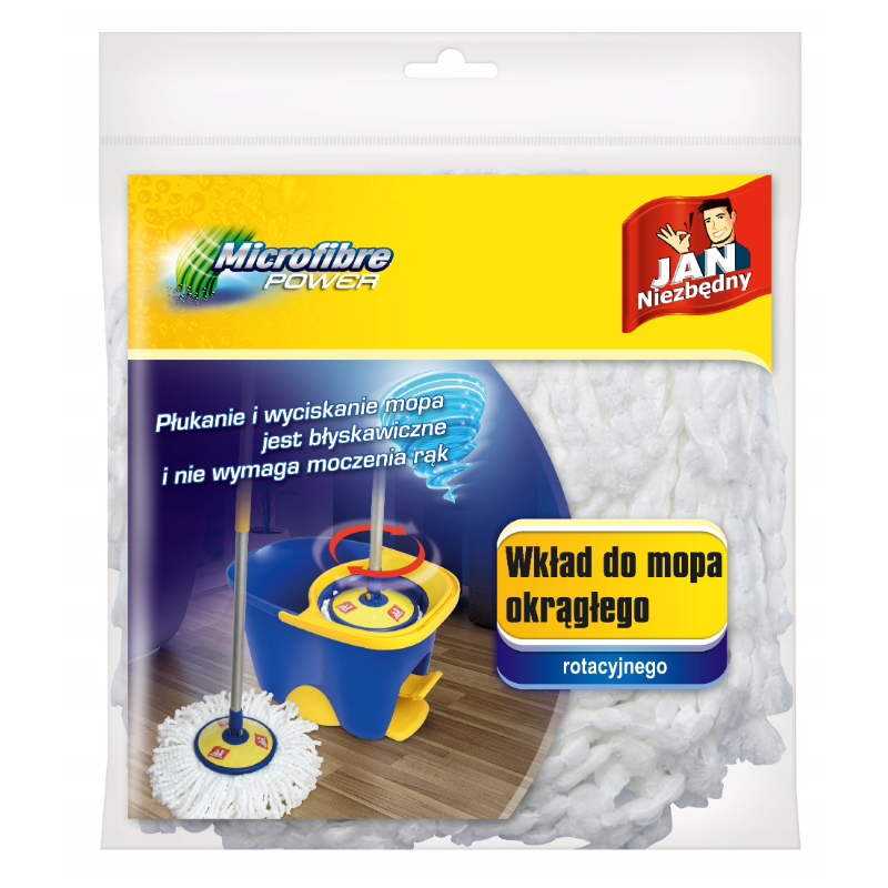 Wkład do mopa obrotowy Jan Niezbędny 5900536302263 24 cm