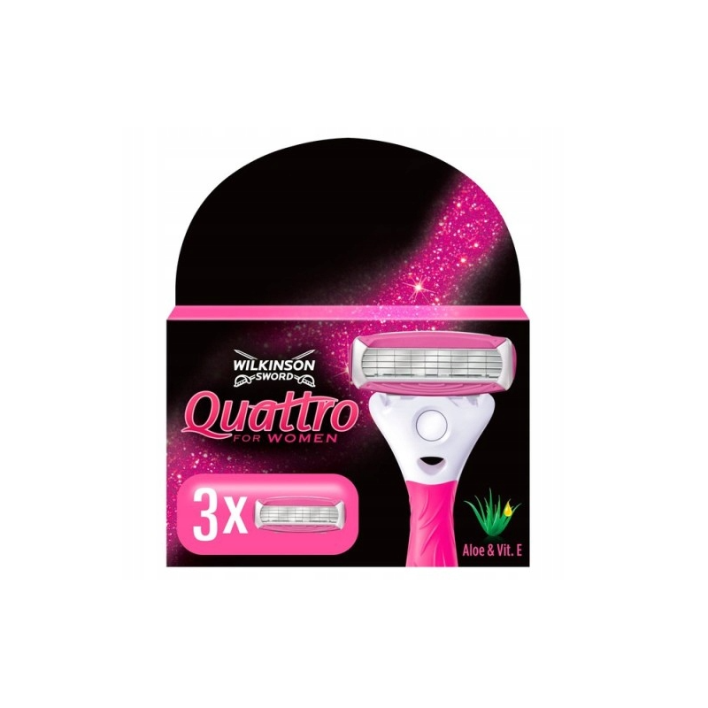 Wkłady do maszynek Wilkinson Sword Quattro for Women Wilkinson 3 szt.
