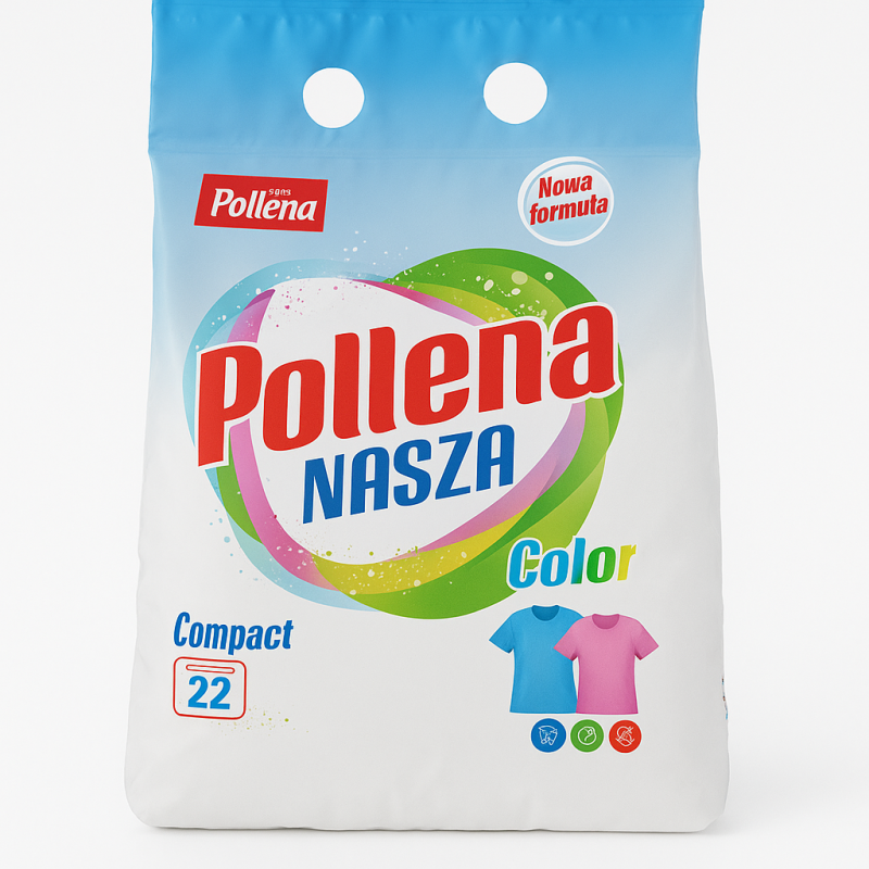 Proszek do prania Pollena Nasza Kolor 1,5 kg Skuteczne Pranie