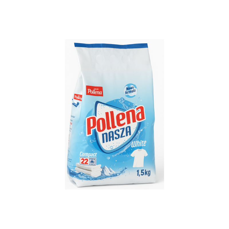 Proszek do prania Pollena Nasza Do Białego 1,5 kg Skuteczne Pranie