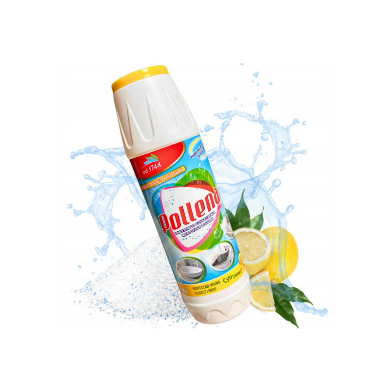 Proszek Czyszczący Pollena Cytrynowy 1kg – Skutecznie Usuwa Brud i Tłuszcz
