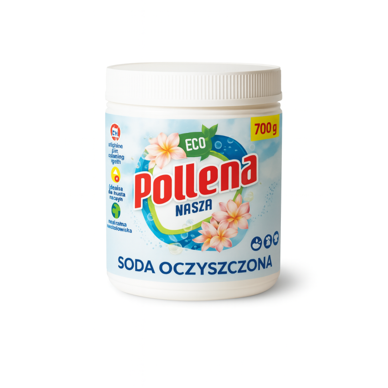 Soda oczyszczona Pollena Nasza ECO 700g – uniwersalna do domu i ogrodu