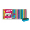 Zmywak kuchenny YORK 25 szt +5 GRATIS – Gąbki Do Naczyń, Kolorowe, Trwałe