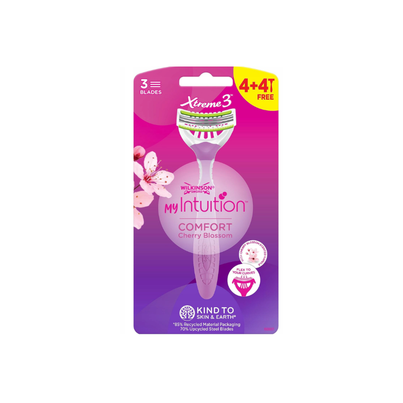 Wilkinson Xtreme3 My Intuition Comfort Cherry Blossom maszynki 4+4