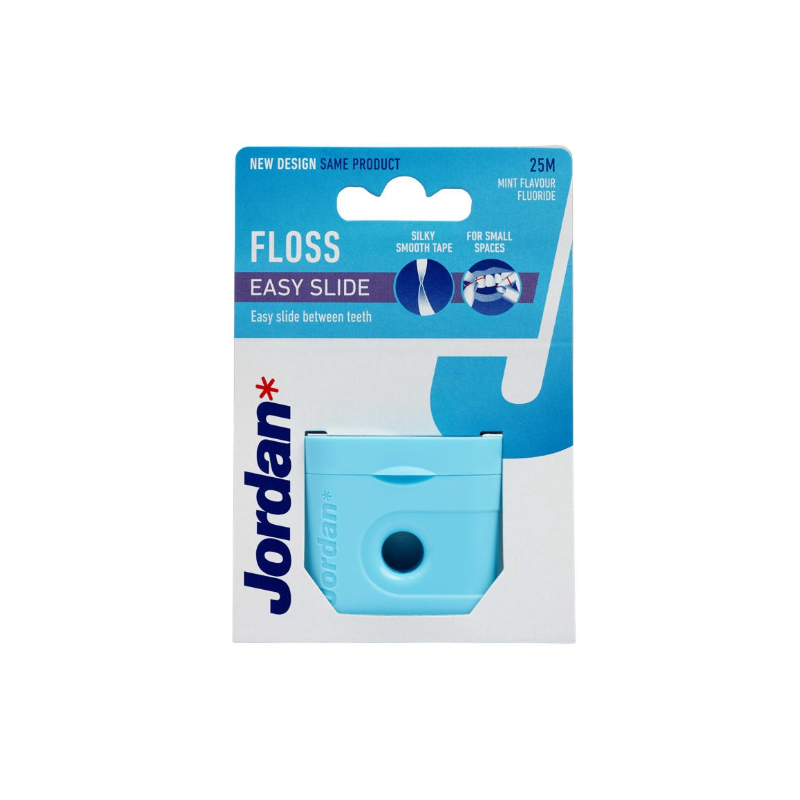 Jordan Easy Slide Floss 25 m – Miętowa Nić Dentystyczna