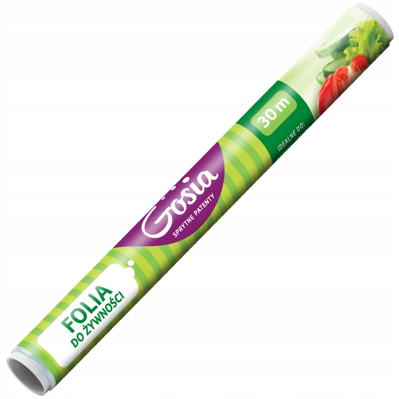 Gosia Folia Spożywcza do Żywności 29cm x 30 m - Mocna, Łatwe Odrywanie