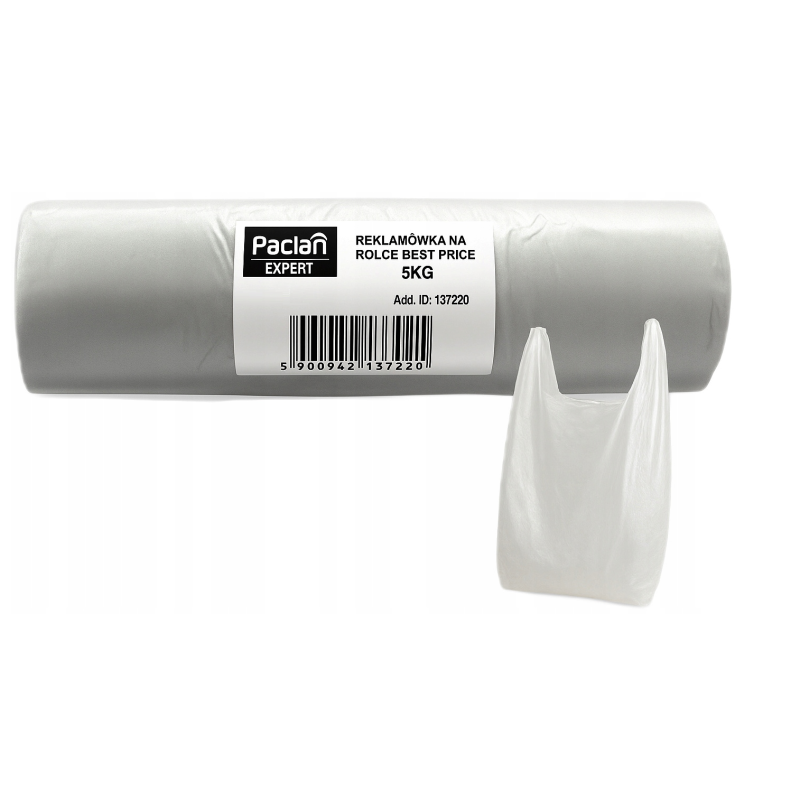 Reklamówki jednorazowe woreczki ZRYWKI HDPE MOCNE siatki Foliowe 120 PACLAN