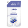 Mydło w płynie Len i Mleczko Ryżowe - LUKSJA Creamy & Soft - zapas 900 ml