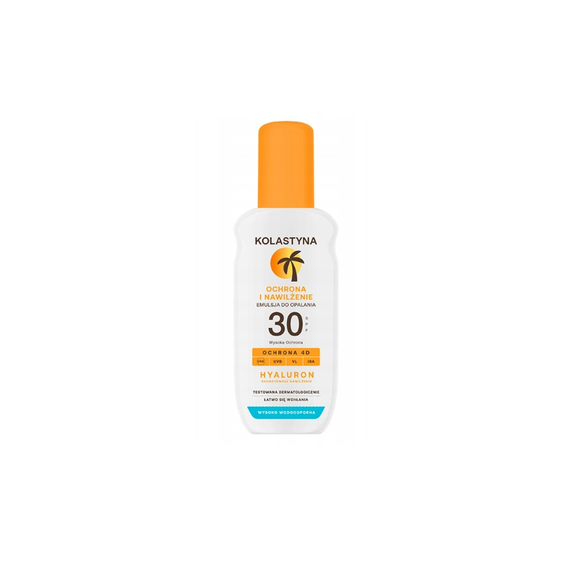 Kolastyna Wodoodporna Emulsja Do Opalania w Sprayu SPF 30 150ml
