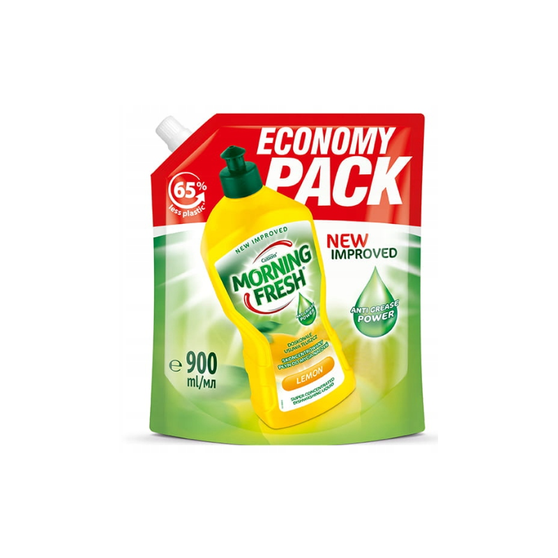 Zapas do mycia naczyń Morning Fresh cytrynowy 900 ml